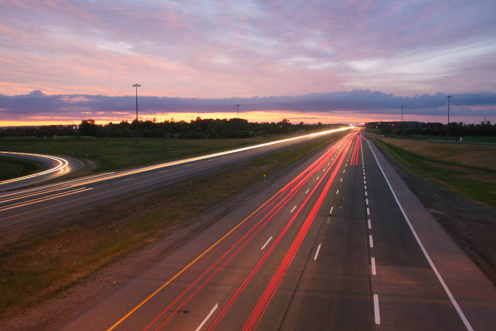 Learning to drive on the motorway