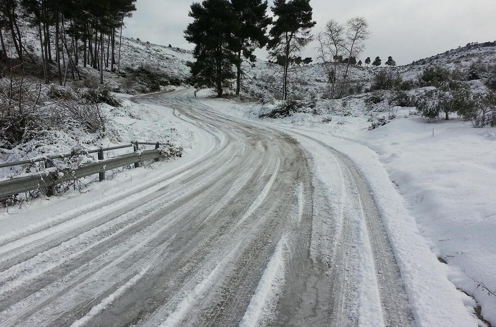 Driving in icy conditions