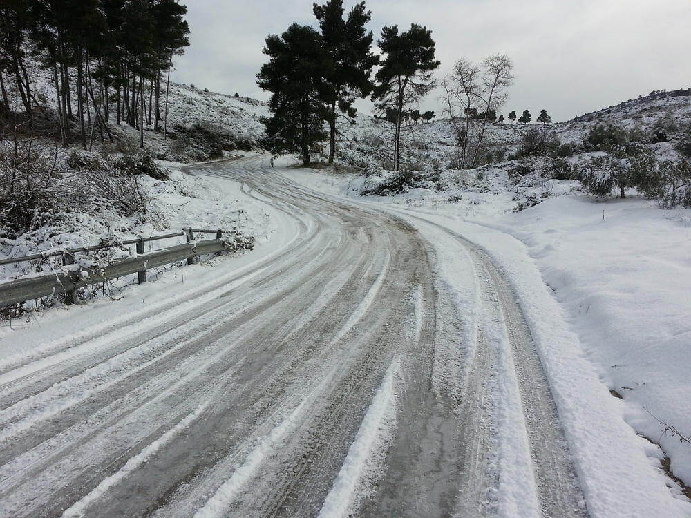 Driving in icy conditions