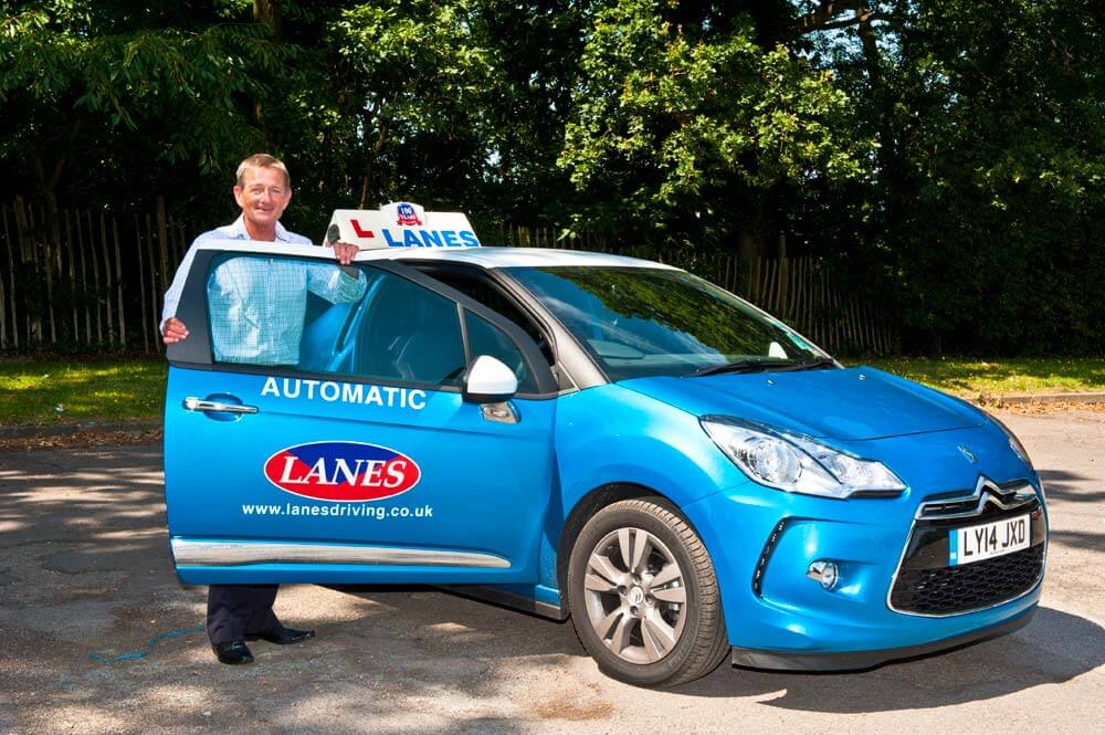 Automatic driving lessons in London, Kent and Surrey Lanes School of